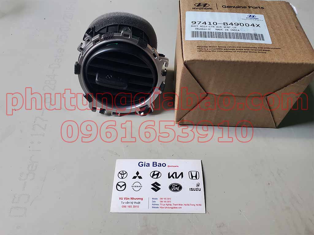 Cửa gió điều hòa i10 grand 97410-B49004X