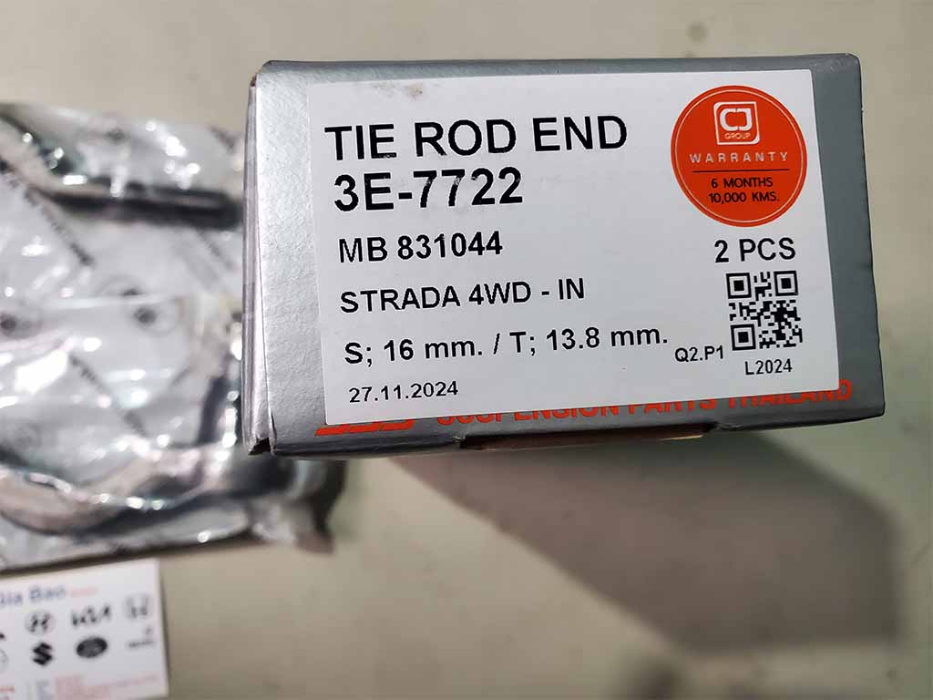 Rô tuyn lái trong Mitsubishi Pajero V31, V32, V33, V45 đời 1992 - 2007 3E-7722