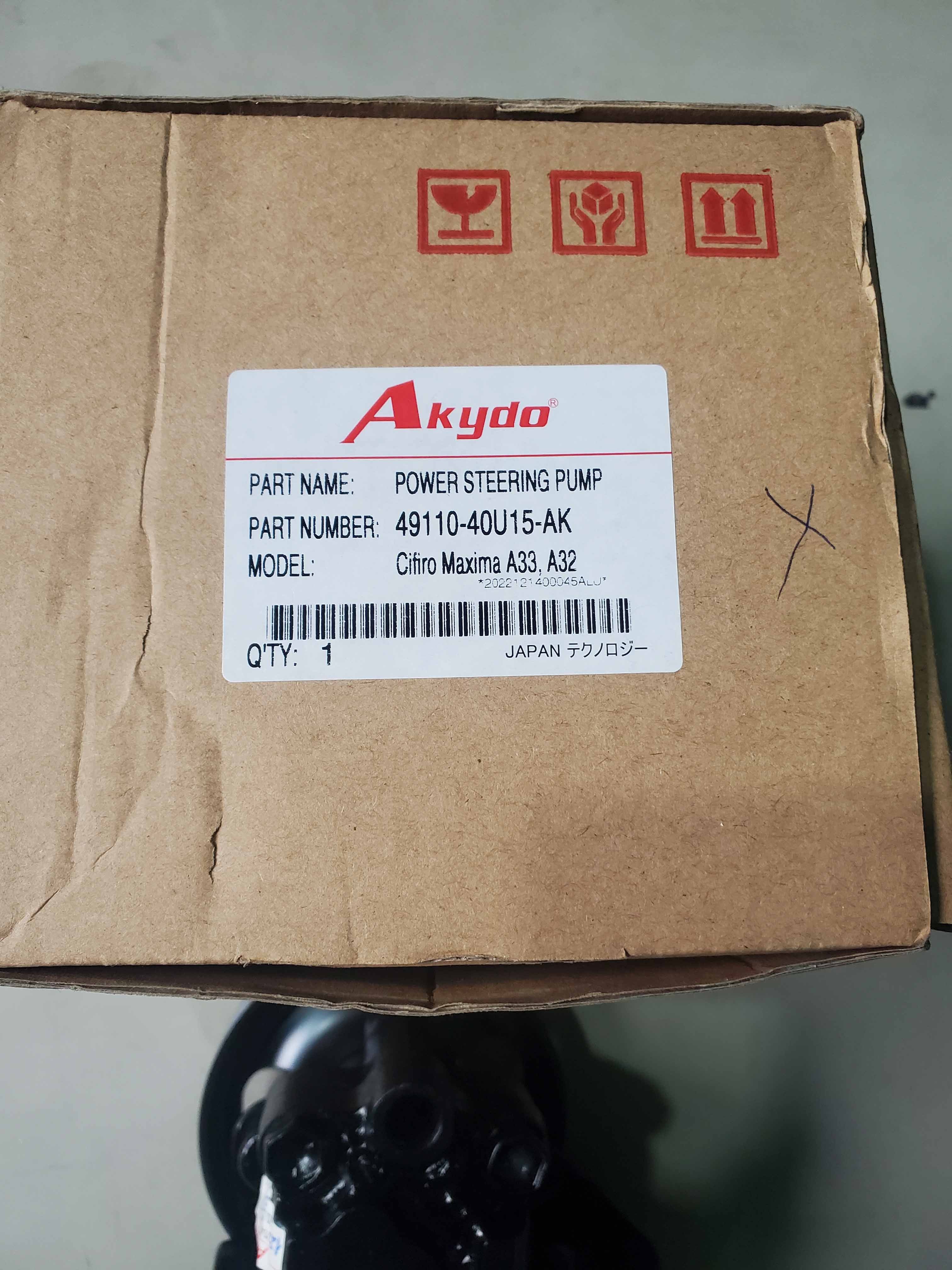 Bơm trợ lực Nissan Cefiro,Maxima  1997-2005, A33 49110-40U15-AK