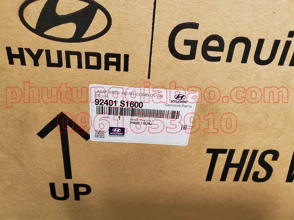 ĐÈN HẬU MẢNH NGOÀI HYUNDAI SANTAFE 2022 92401S1600