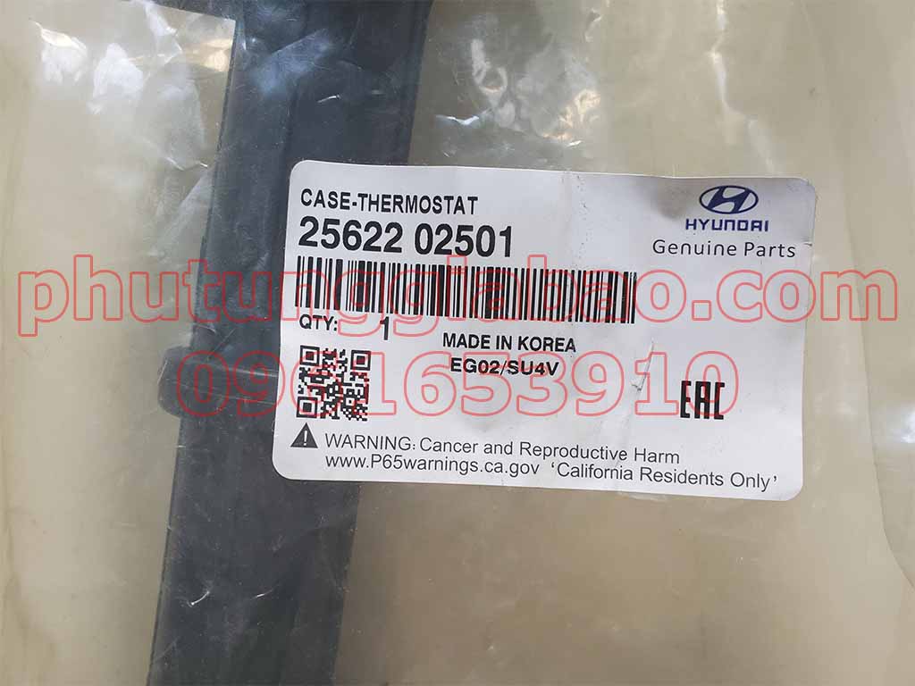 Ống nước dài động cơ ra Kia Morning 2562202501